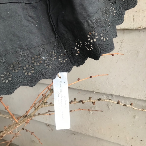 Christy Dawn Shaina Dress, black silk/cotton, M, NWT - Picture 9 of 12